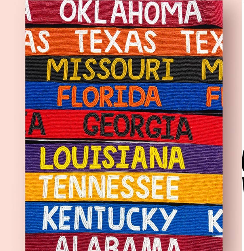 Game Day Beaded Straps