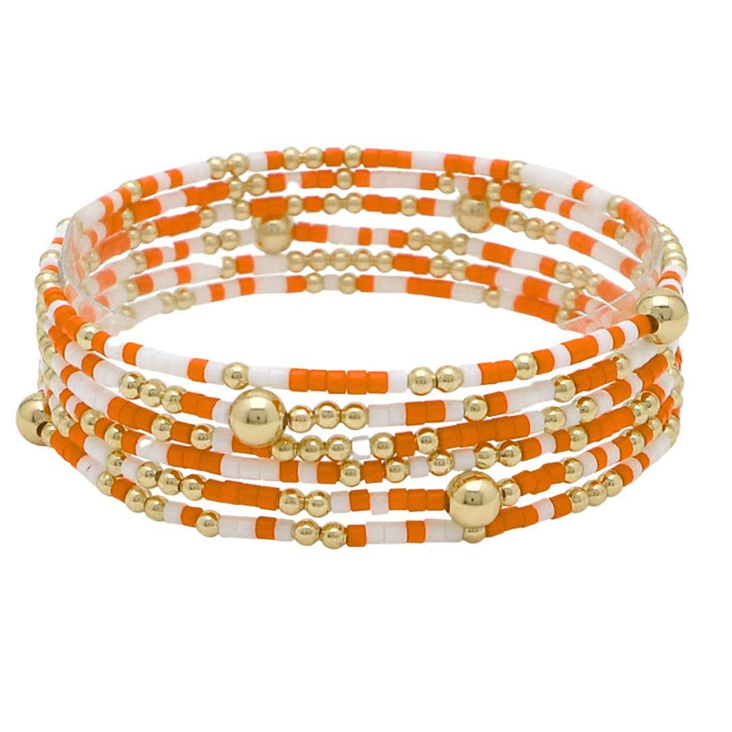 Gameday Beaded Bracelet