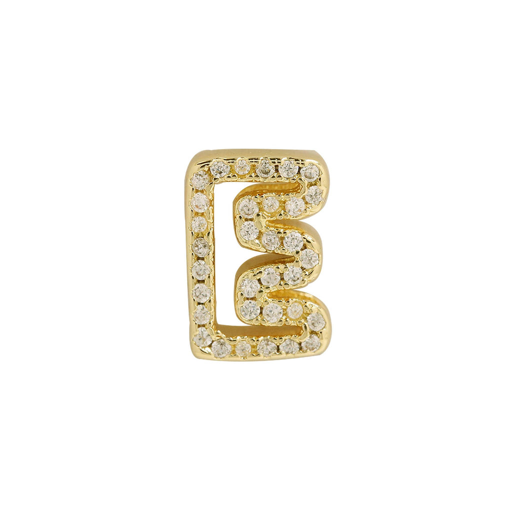 Cut Out CZ Initial Custom Word Name Necklaces