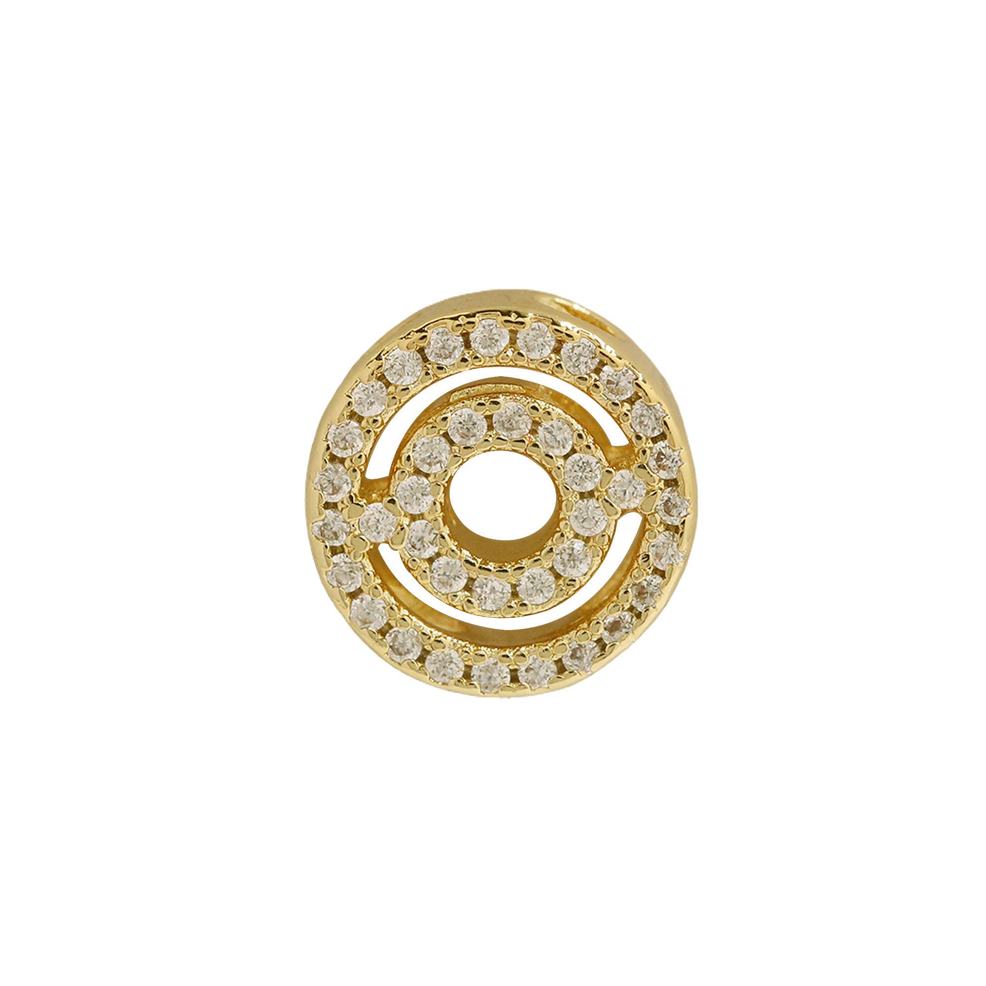 Cut Out CZ Initial Custom Word Name Necklaces