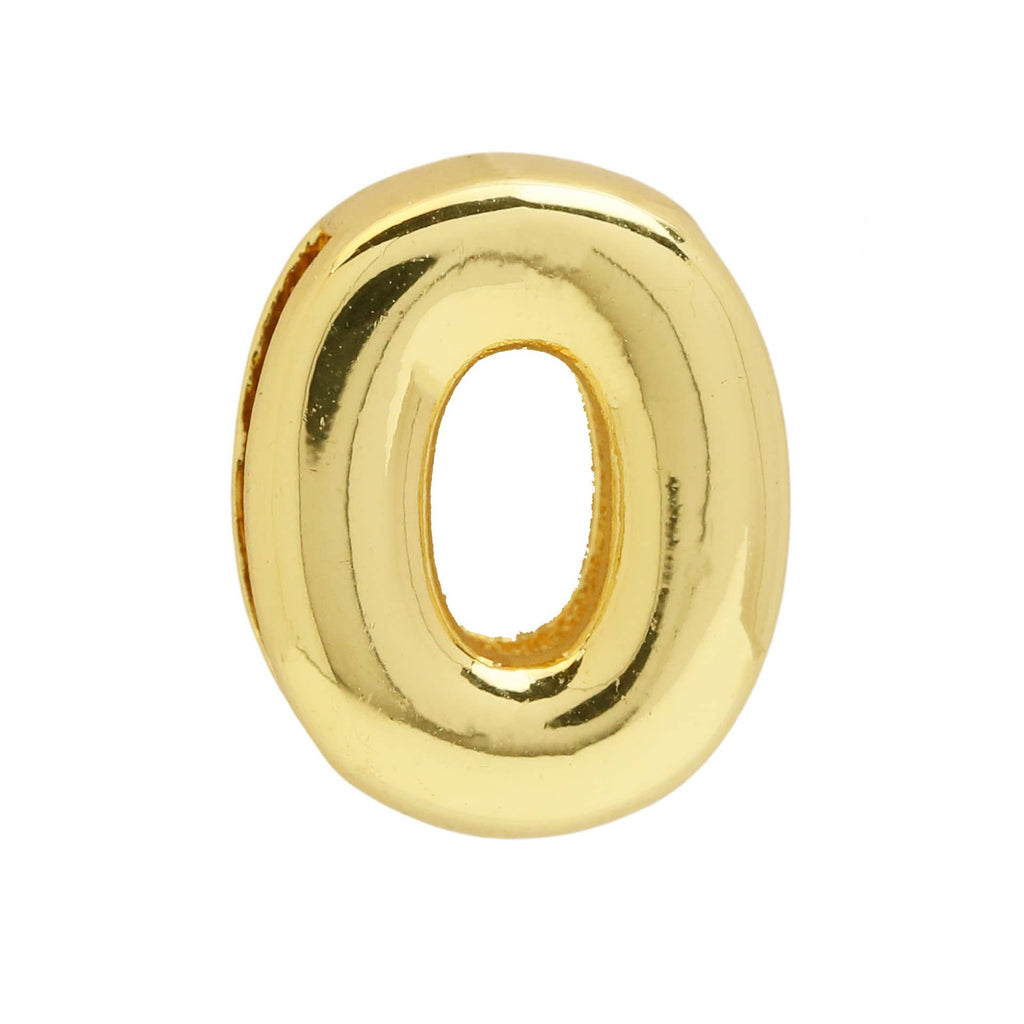 Smooth Bubble Initial Custom Word Name Watch Charm Bracelet