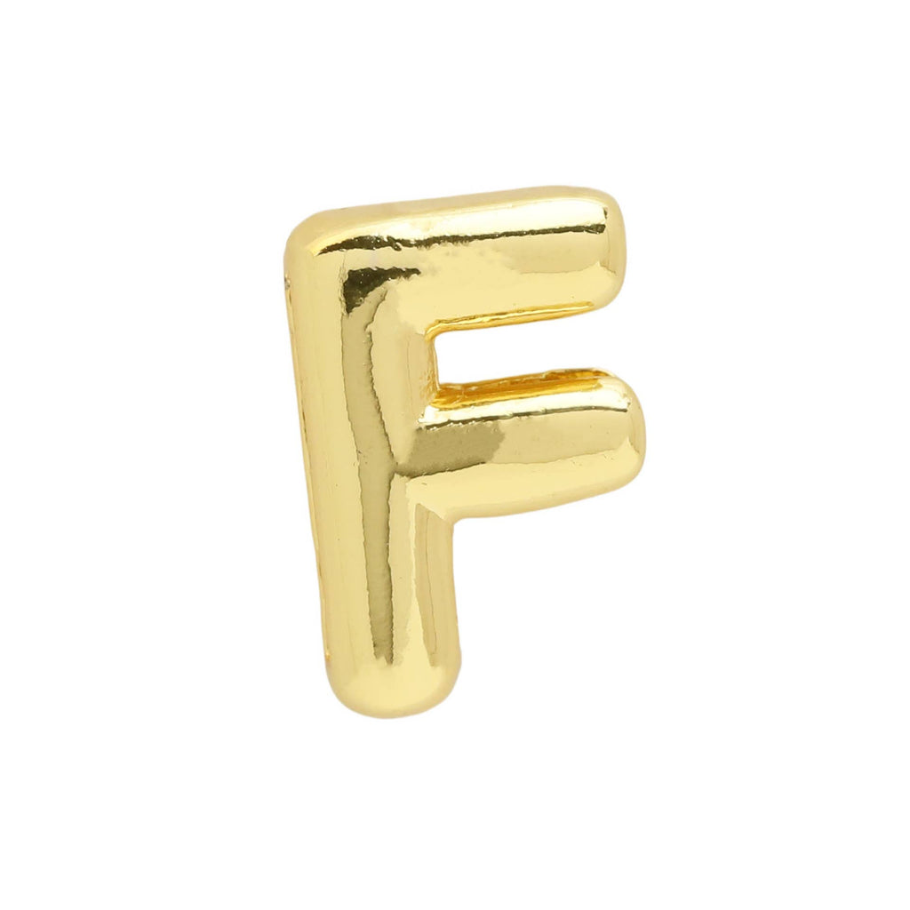 Smooth Bubble Initial Custom Word Name Watch Charm Bracelet