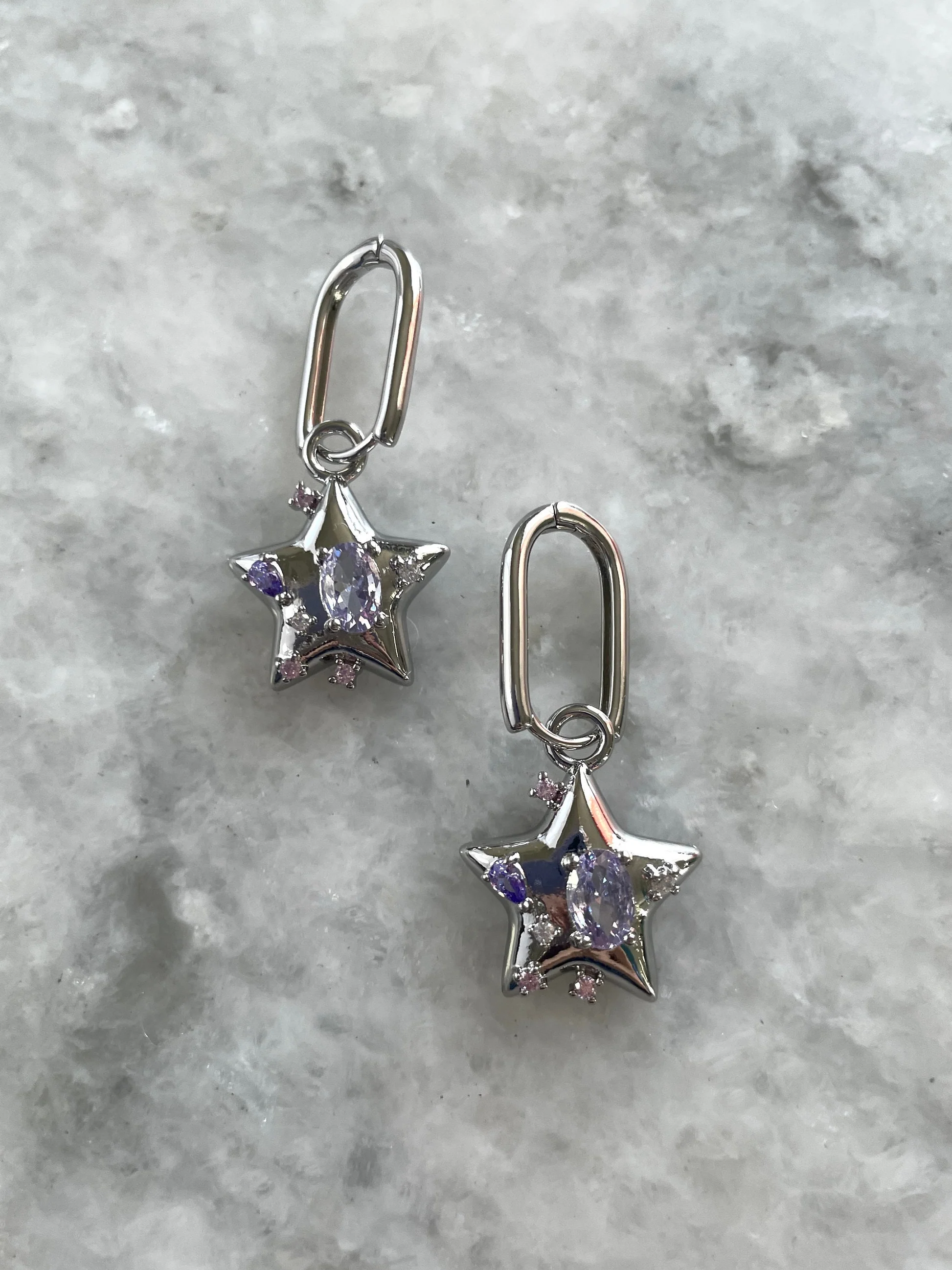 Purple Star Hoops