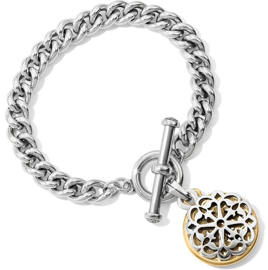 Brighton Ferrara Two Tone Toggle Bracelet