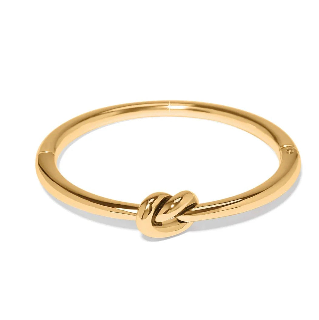 Brighton Interlok Single Knot Hinged Bangle