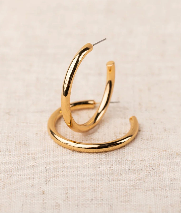 Michelle McDowell Heather Hoop Earrings
