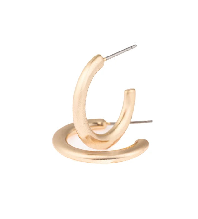 Michelle McDowell Vicky Hoop Earrings