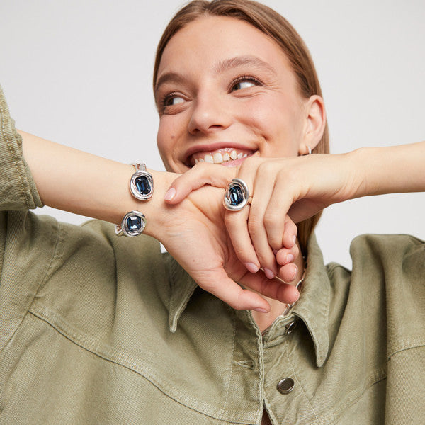 Uno de 50 Ser Valiente Bracelet - Blue