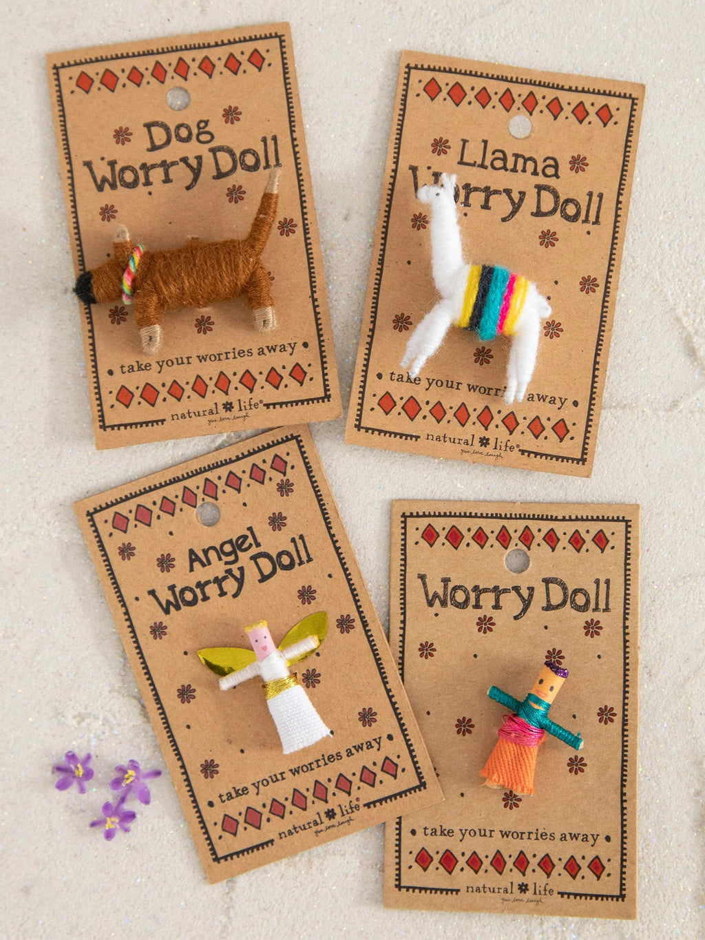 Natural Life Dog Worry Doll